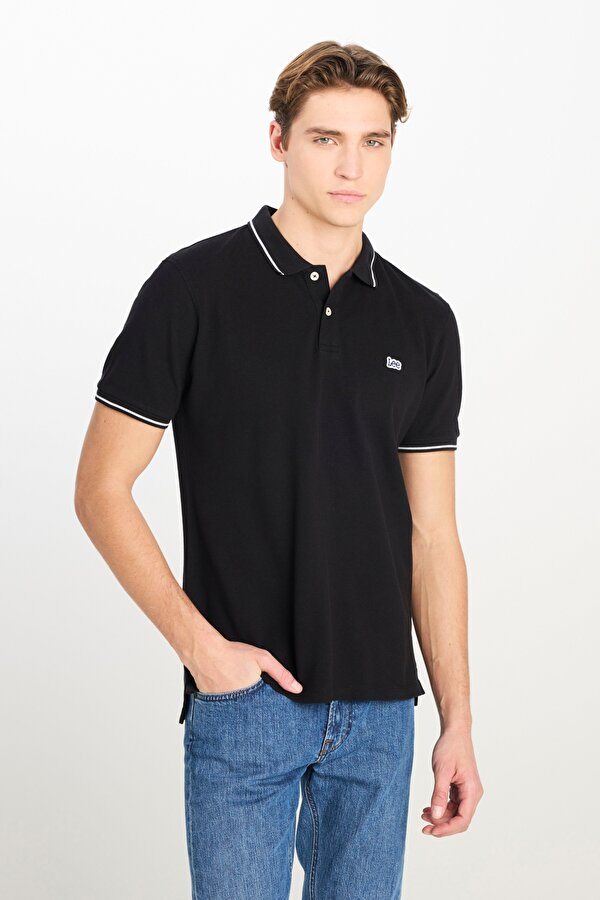 Erkek Polo Yaka T Shirt ML61ARL01 SİYAH