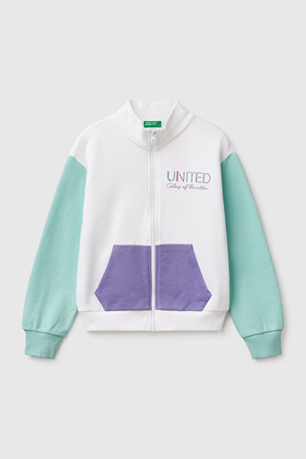 Kız Çocuk Sweat 3J68C504N BEYAZ