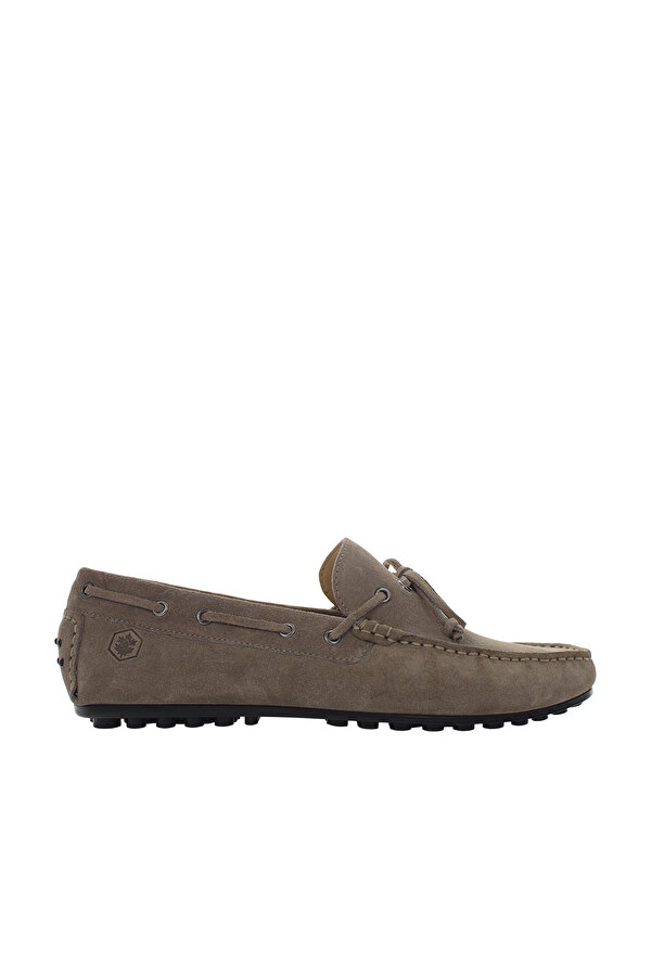 MOCASSIN LACE UP Taupe Man Sneaker