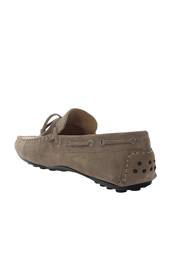 MOCASSIN LACE UP Taupe Man Sneaker