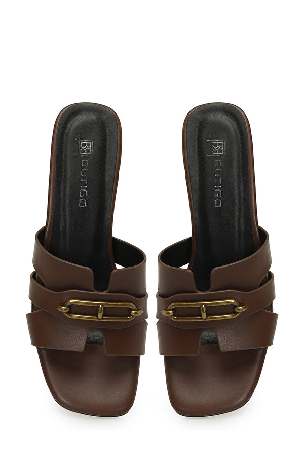 25S-559 5FX Kahverengi Kadın Terlik