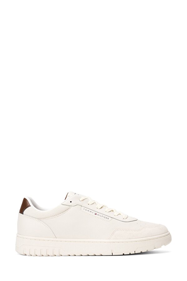 TH BASKET CORE LTH MIX KIRIK BEYAZ Erkek Sneaker