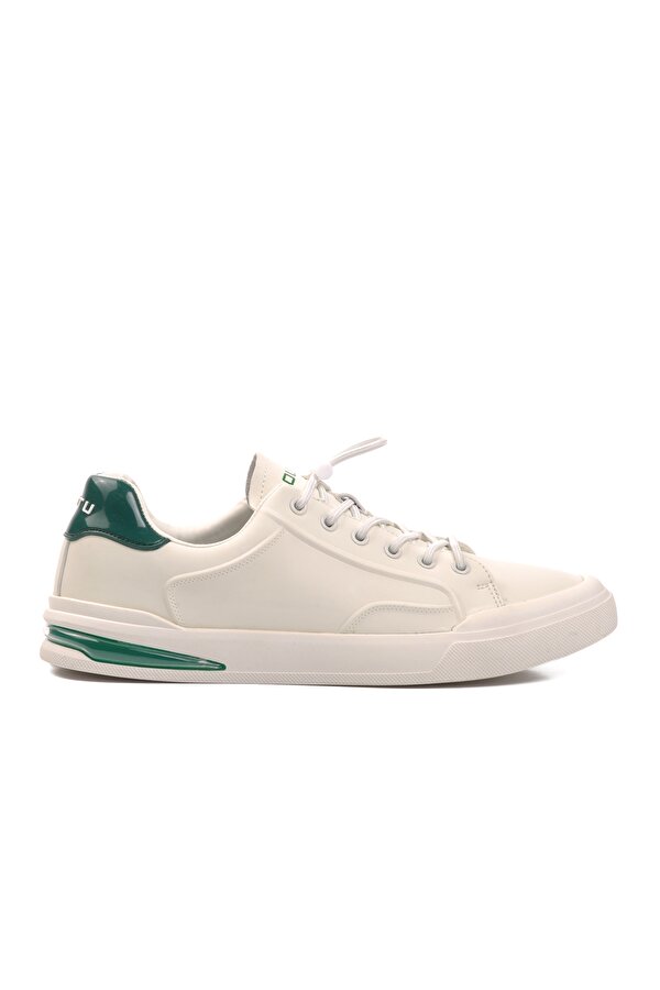 Beyaz Yeşil Erkek Sneaker Ayakkabı