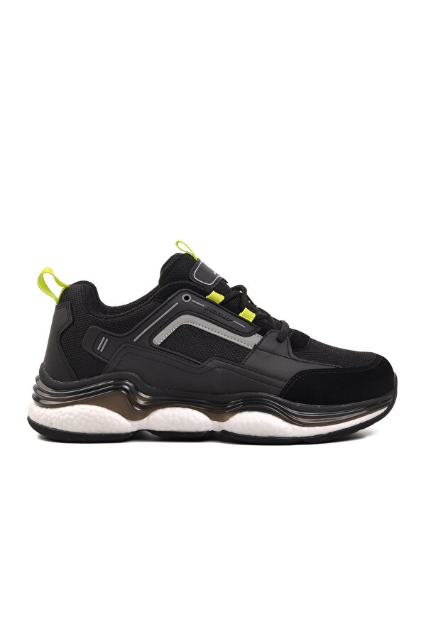 Siyah Yeşil Erkek Sneaker