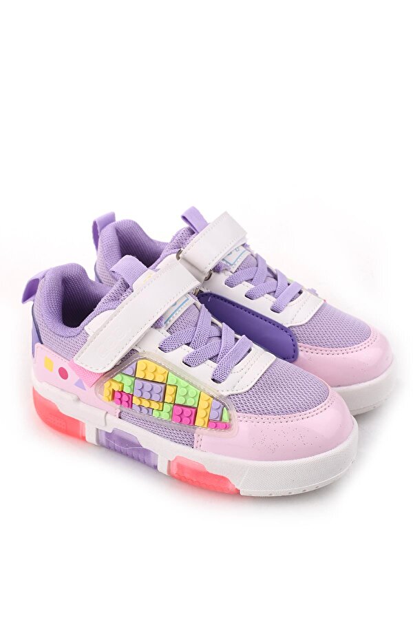 Legos (Unisex) Kız-Erkek Çocuk Işıklı Spor Ayakkabı