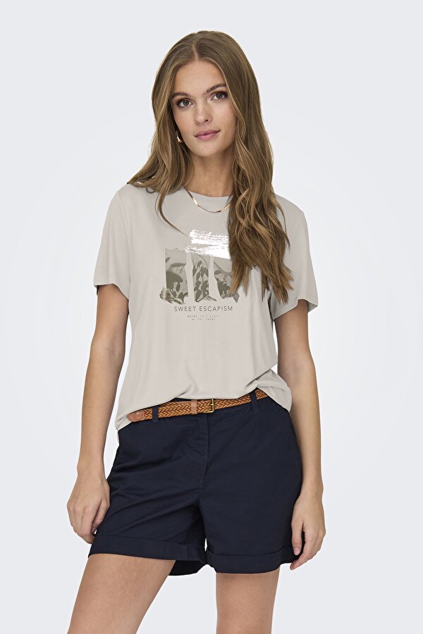 Bayan T Shirt 15303212 TAŞ