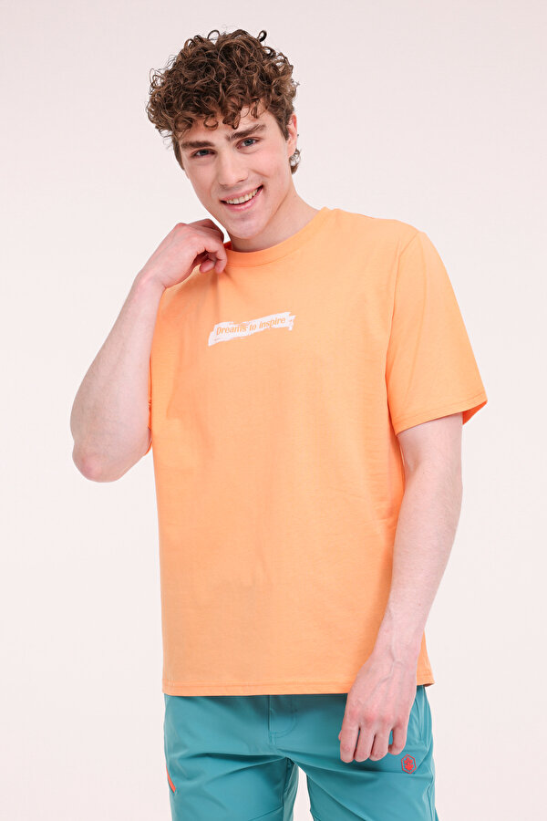 ML RELATE 11URB4002 5FX Turuncu Erkek Kısa Kol T-Shirt
