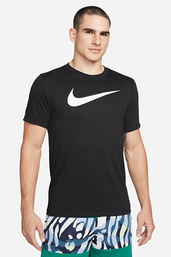 M NK DF PARK20 SS TEE HBR Siyah Erkek Kısa Kol T-Shirt