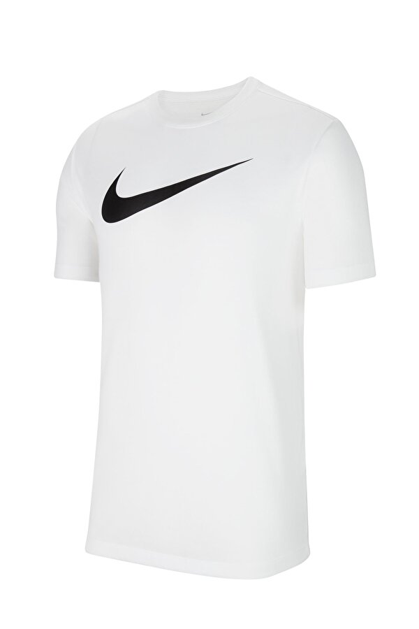 M NK DF PARK20 SS TEE HBR Beyaz Erkek Kısa Kol T-Shirt