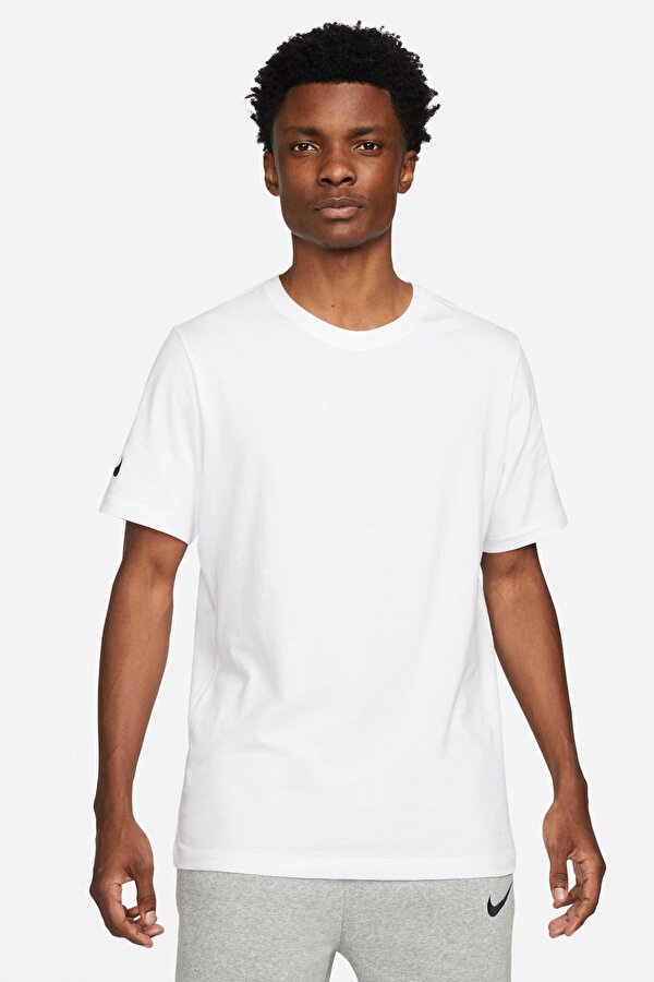 M NK PARK20 SS TEE Beyaz Erkek Kısa Kol T-Shirt