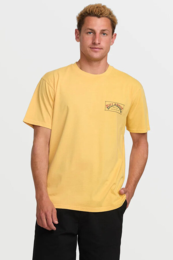 ORIGINAL ARCH PREMIUM Sarı Erkek Kısa Kol T-Shirt