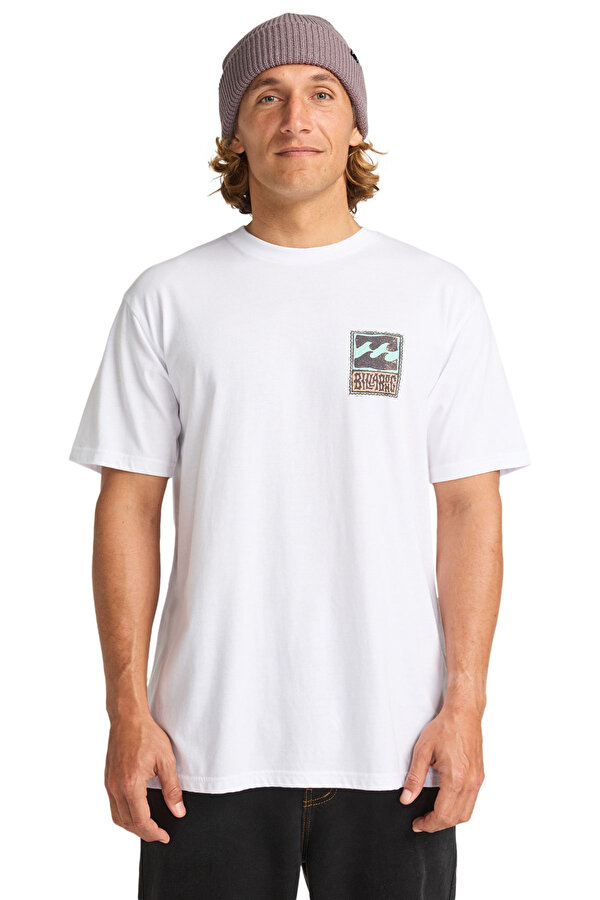 STAMP SS Beyaz Erkek Kısa Kol T-Shirt