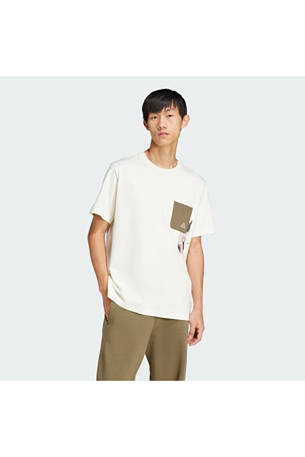 Erkek Günlük T-shirt M T Lens Pkt T Jj3928