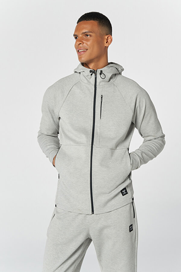 T-MT INTERVAL FERMUARLI HOODIE