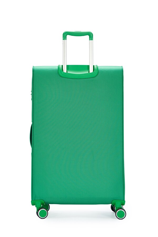 Büyük Boy Kumaş Valiz Yeşil Bnt2400
