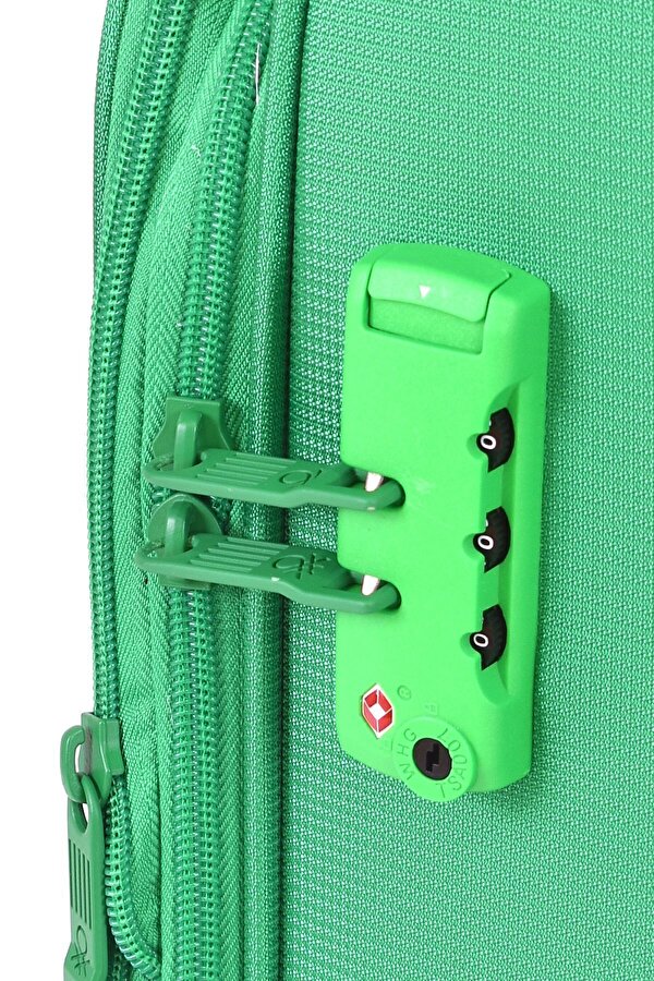 Büyük Boy Kumaş Valiz Yeşil Bnt2400