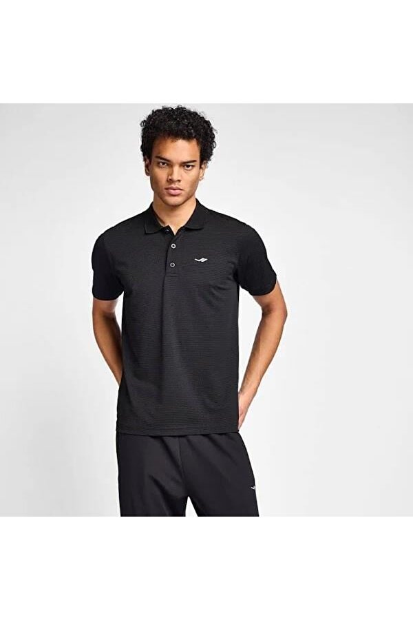 25S-1297-25B Kısa Kol Erkek  Polo Yaka T-Shirt 25BTEB001297