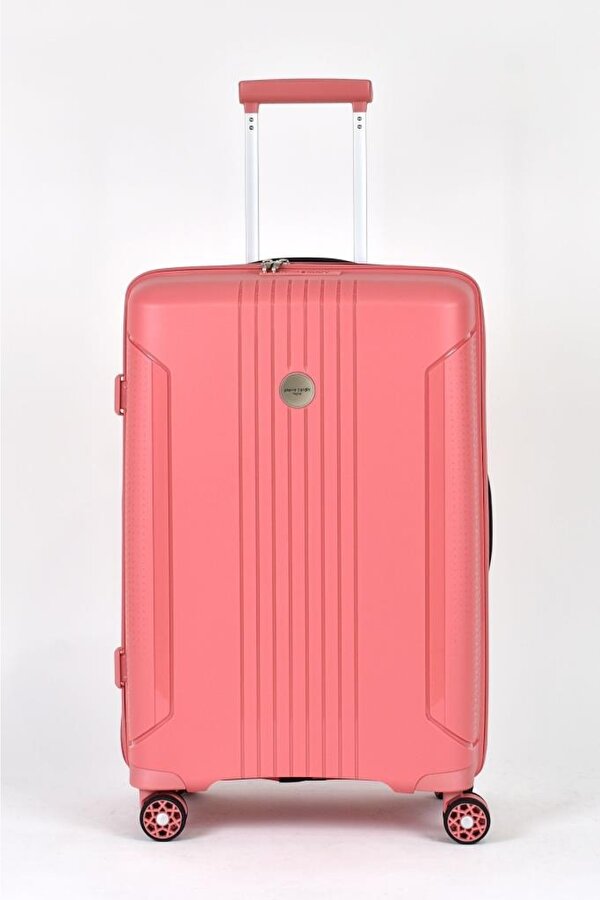 Polipropilen Valiz 2 li Valiz Seti Büyük Boy - Orta Boy Pudra 04pc7060