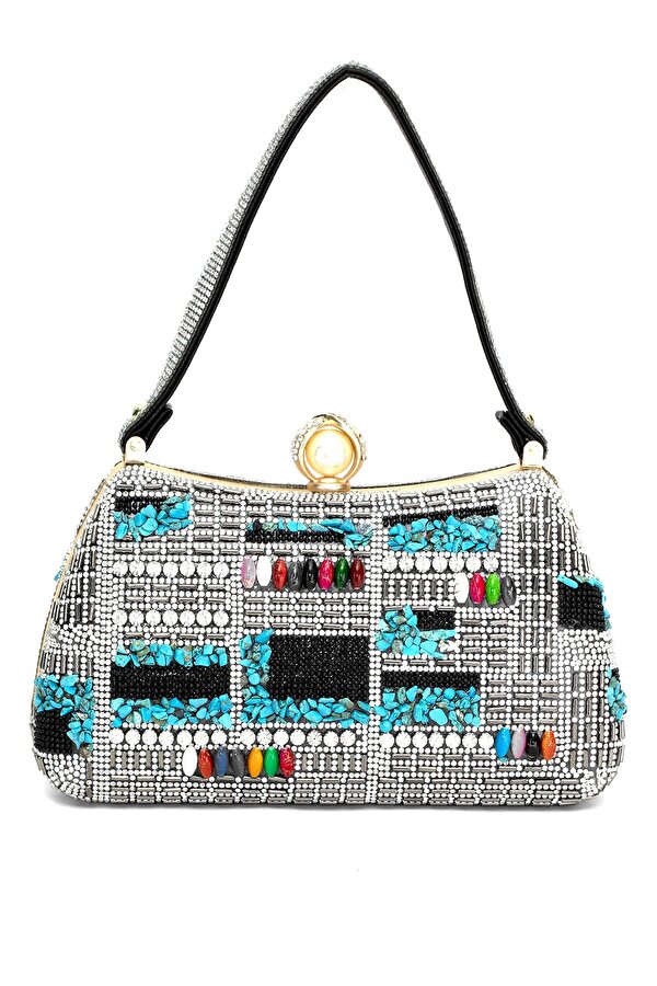 25YG456 Kadın El Çantası Siyah