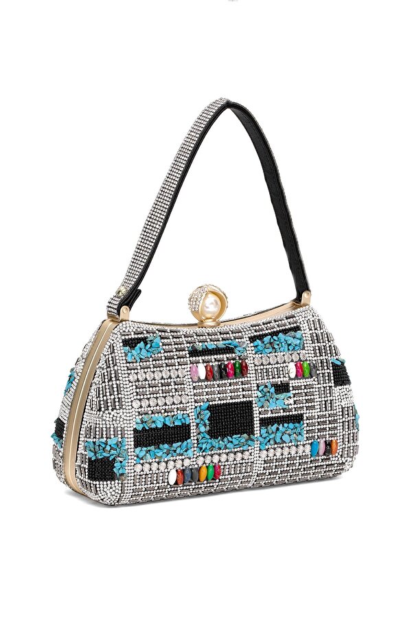 25YG456 Kadın El Çantası Siyah