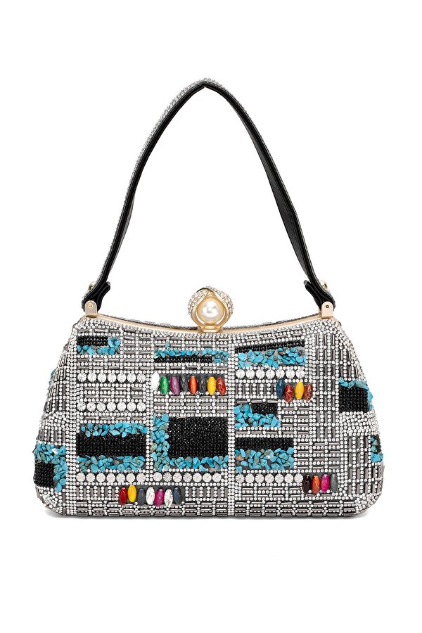 25YG456 Kadın El Çantası Siyah