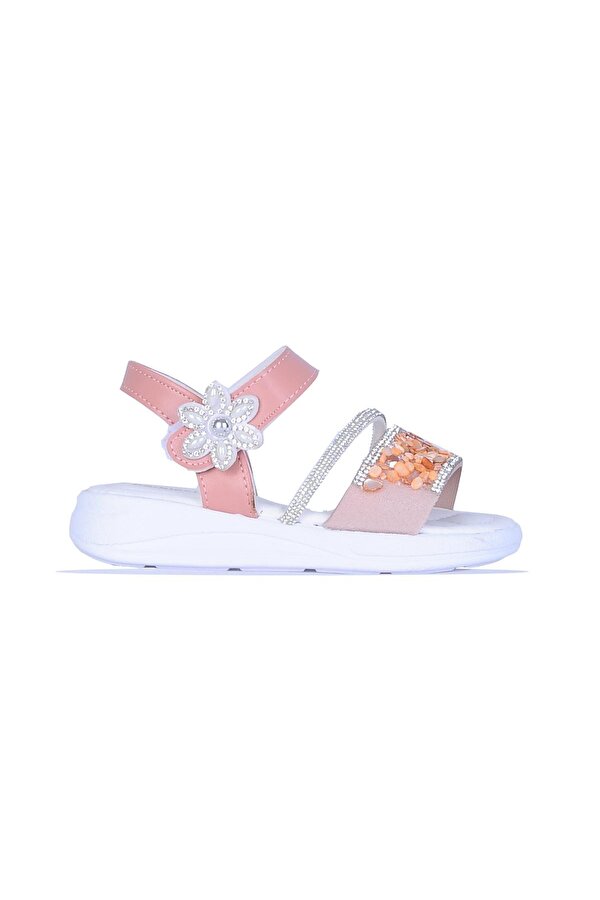 Skuaıter 8110 Barbie Taşlı Kız Çocuk Sandalet