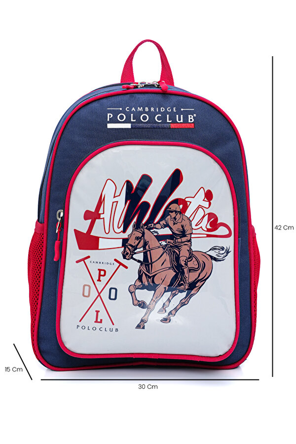 Lacivert Riders 3 lü  Erkek İlkokul Çanta Seti