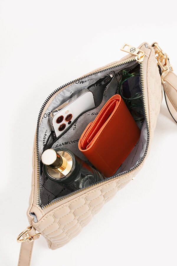 SN 1424 KADIN OMUZ ÇANTASI  EL ÇANTASI CLUTCH ÇANTA PORTFÖY ÇANTA SİYAH