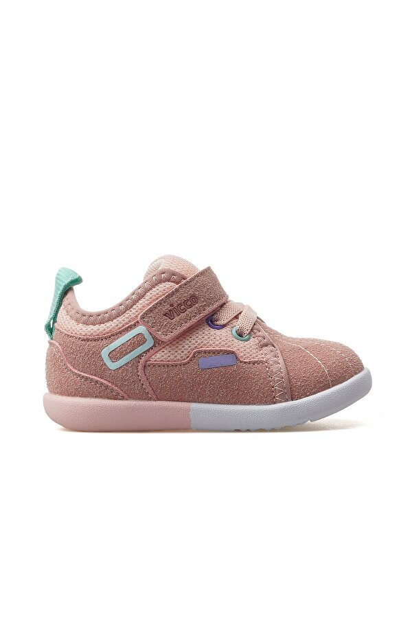 Curset Kız Çocuk İlk Adım Sneaker Ayakkabı 25y 950.233 İak Pudra