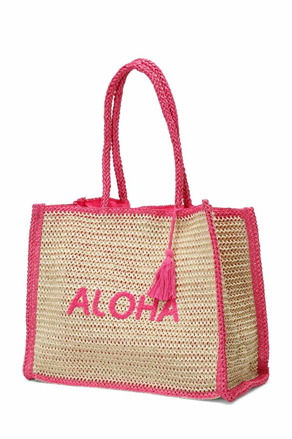 HASIR ALOHA PLJ 5FX Fuşya Kadın Plaj Çantası