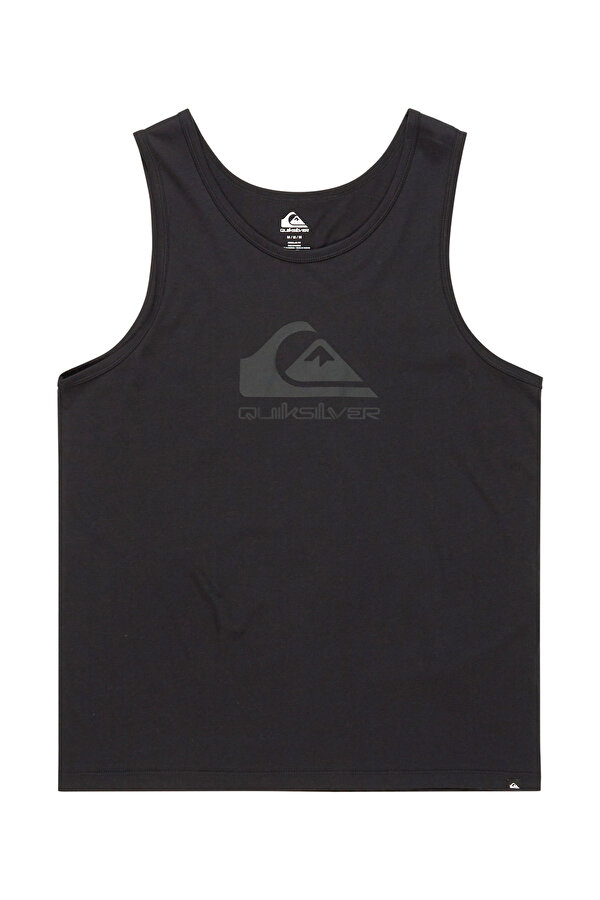 EV COMP LOGO TANK Siyah Erkek Kısa Kol Gömlek