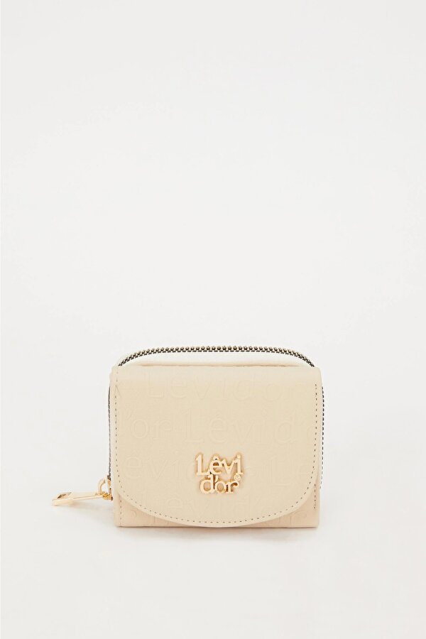 Krem  Kadın Cüzdan 910011