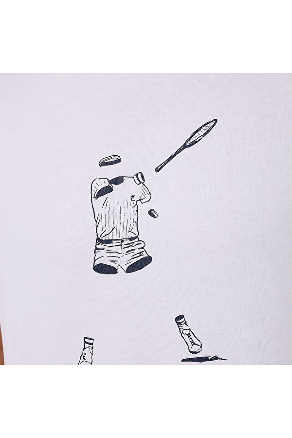 Erkek T-Shirt Tennis Player Graphic TU411111