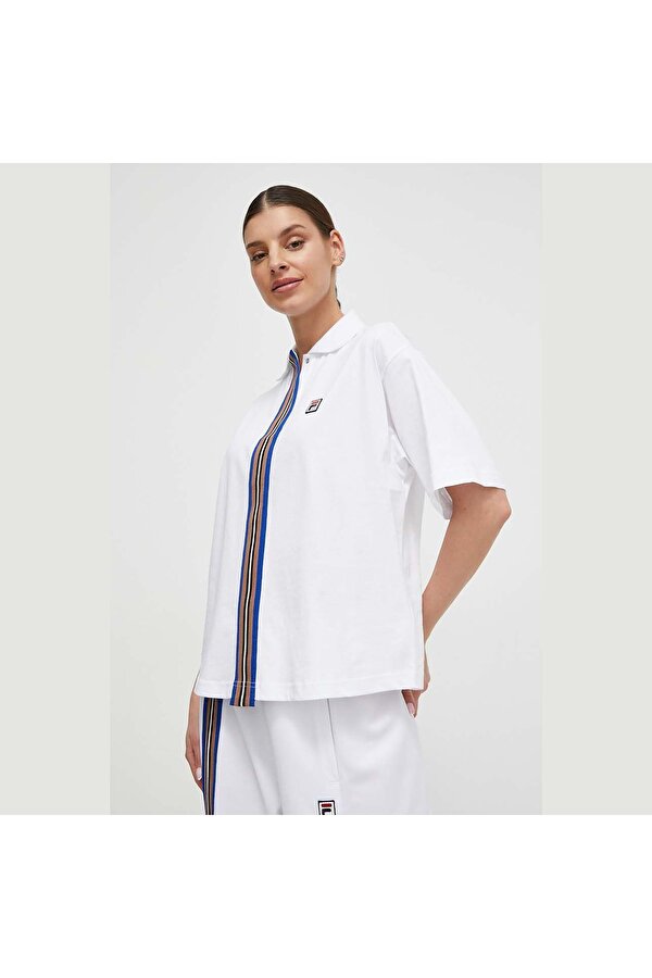 Kadın Polo T-Shirt Tape Detail TW411141