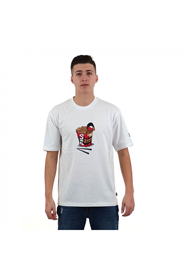 Erkek T-Shirt Cup Noodle Graphic LU411112