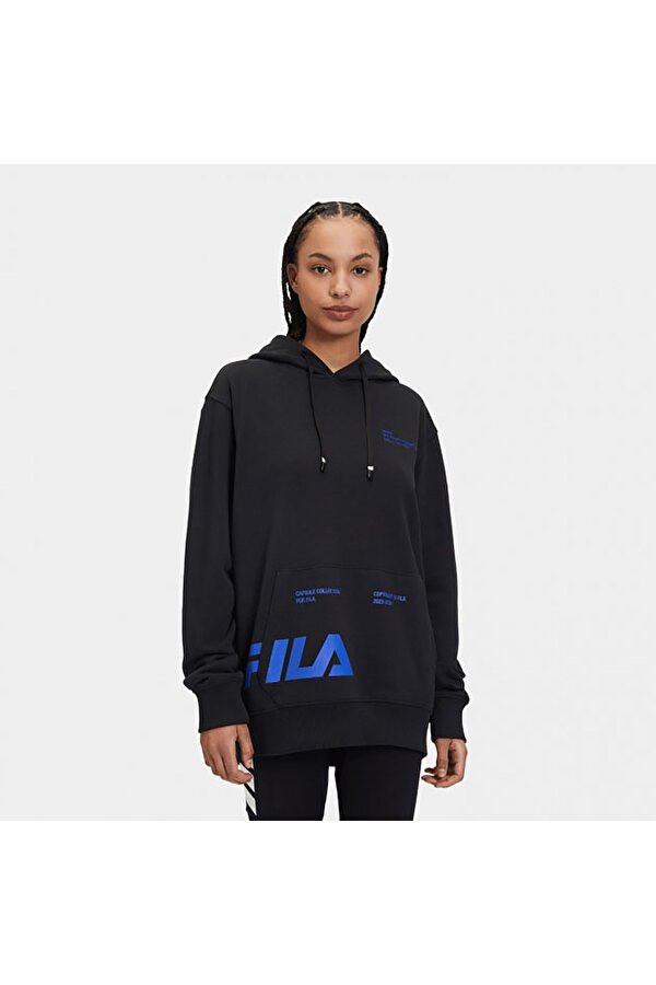 Kapşonlu Sweatshirt Embroidery Detail SU411113