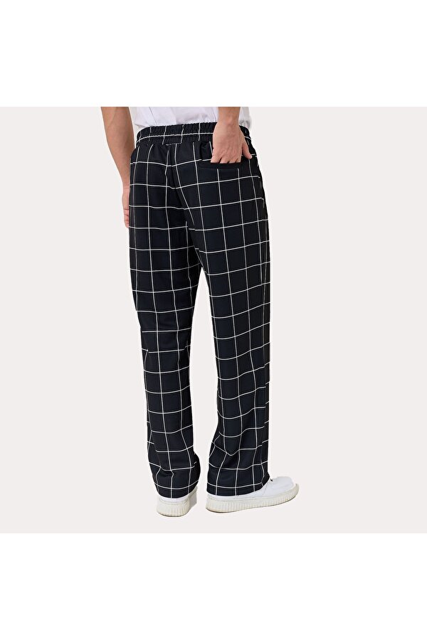 Eşofman Altı Check Allover Print SU411117