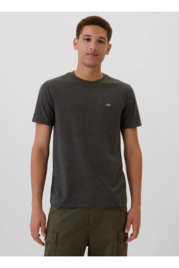 V-Frch Everyday Soft Micro Logo Crew 502022000 Kısa Kol Tişört Erkek T-Shirt
