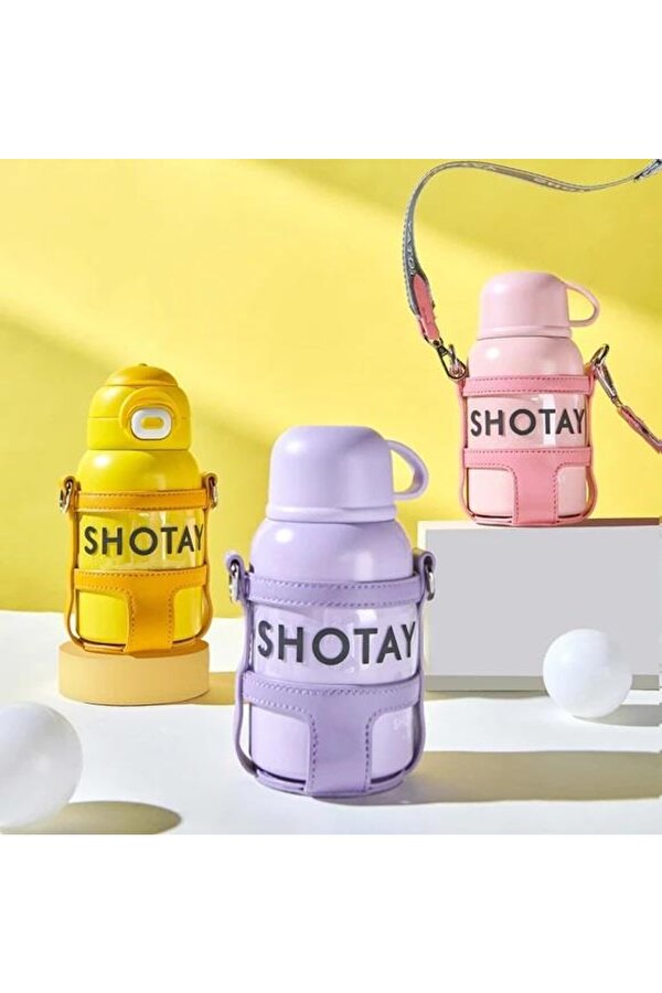 Turtle Çocuk Termos Matara 520Ml Pembe