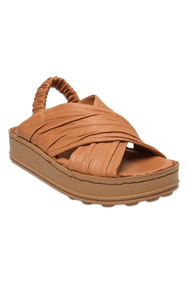 D25Ys-2585Z Günlük Taba Kadın Sandalet