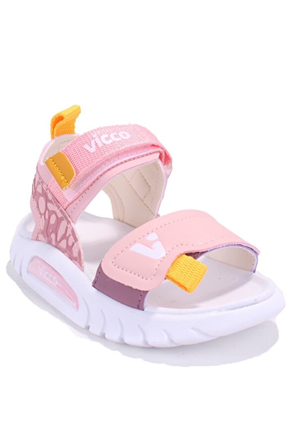 Dekan 332P25Y203 Pudra Ortopedik Günlük Kız Çocuk Spor Sandalet