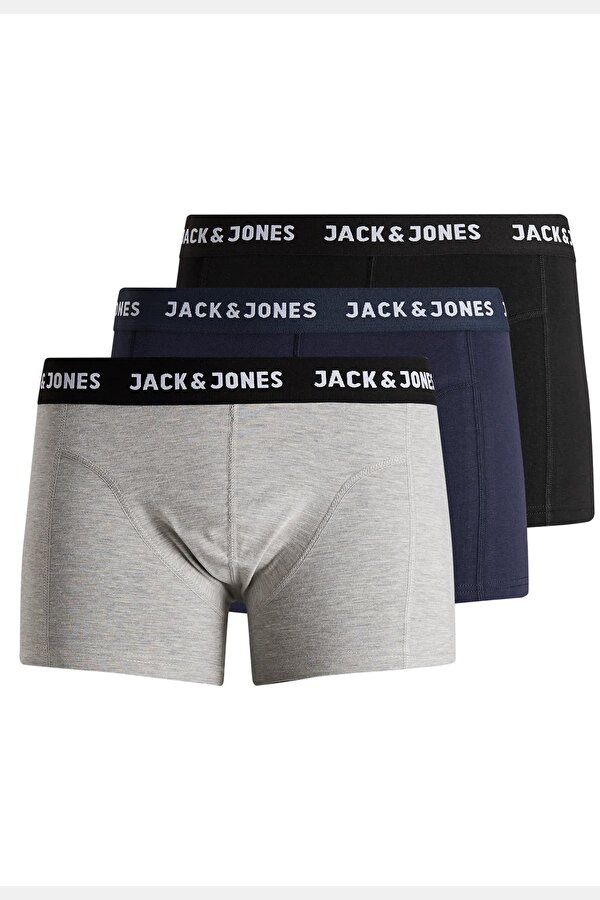 Jacanthony Solid 3 Pack Erkek Boxer 12160750 - 2 Al 1 öde