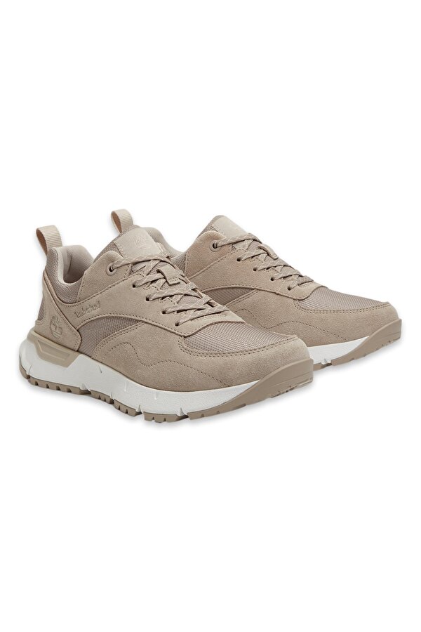 Tb0A6Dte Voyager Park Low Lace Up Sneaker Bej Erkek Spor Ayakkabı