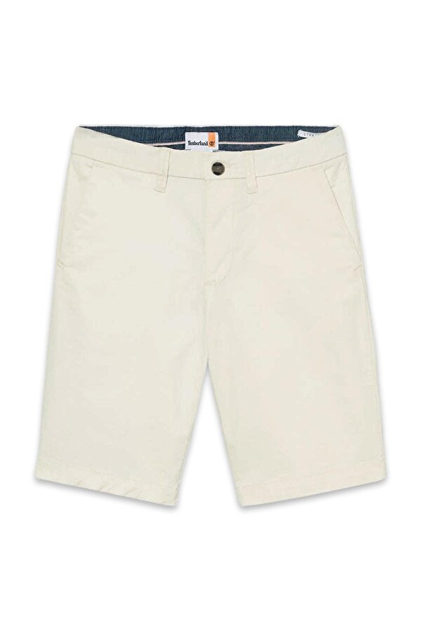 Tb0A2Dfm Claremont Twill Chino Krem Erkek Şort