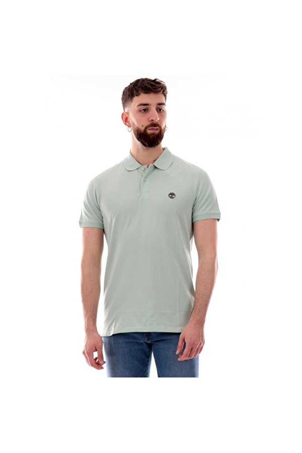 Tb0A6Bx4 Millers River Sleeve Stretch Polo Açık Yeşil Erkek T-Shirt