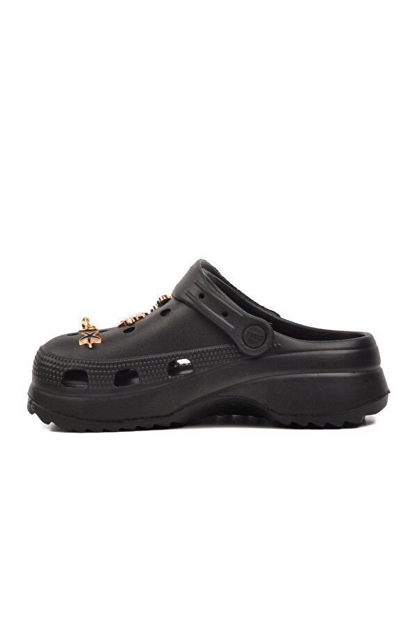 Aspor Siyah Kadın Sabo Terlik