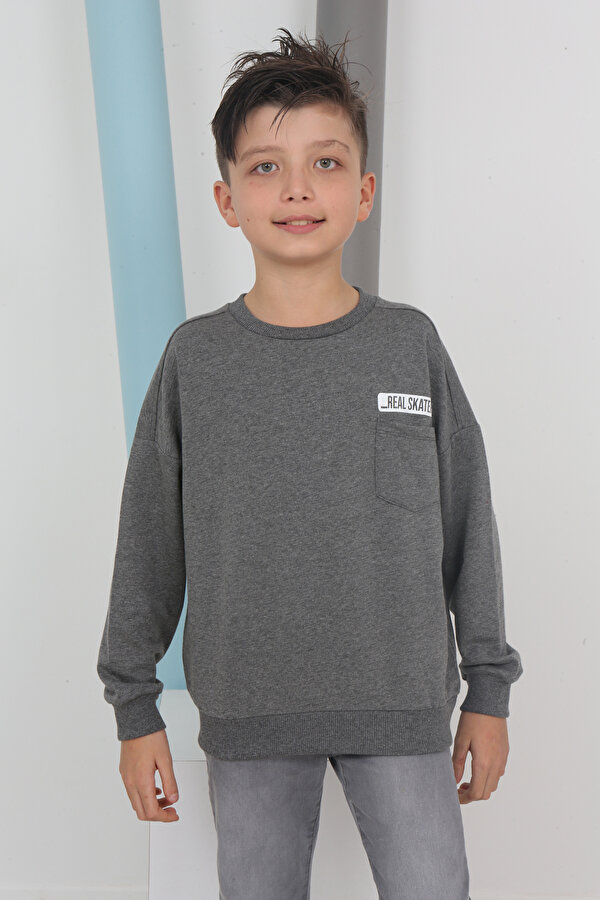 Toontoy Erkek Çocuk Baskılı Sweatshirt