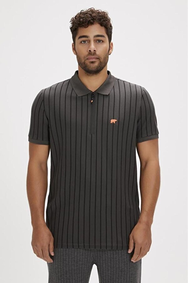 24.01.07.001 Theo Poloneck Erkek Baskılı T-Shirt
