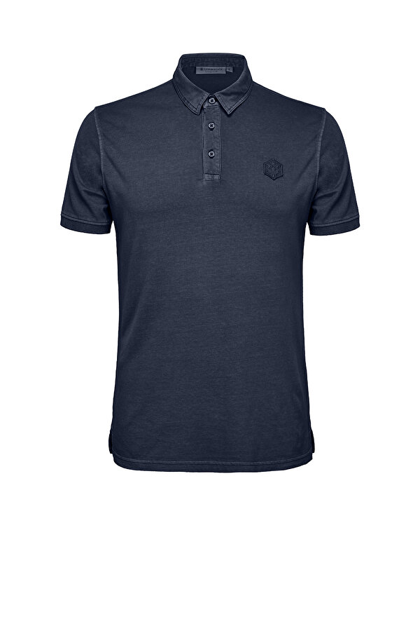 MONZON POLO SS NAVY BLUE Man Short Sleeve T-Shirt
