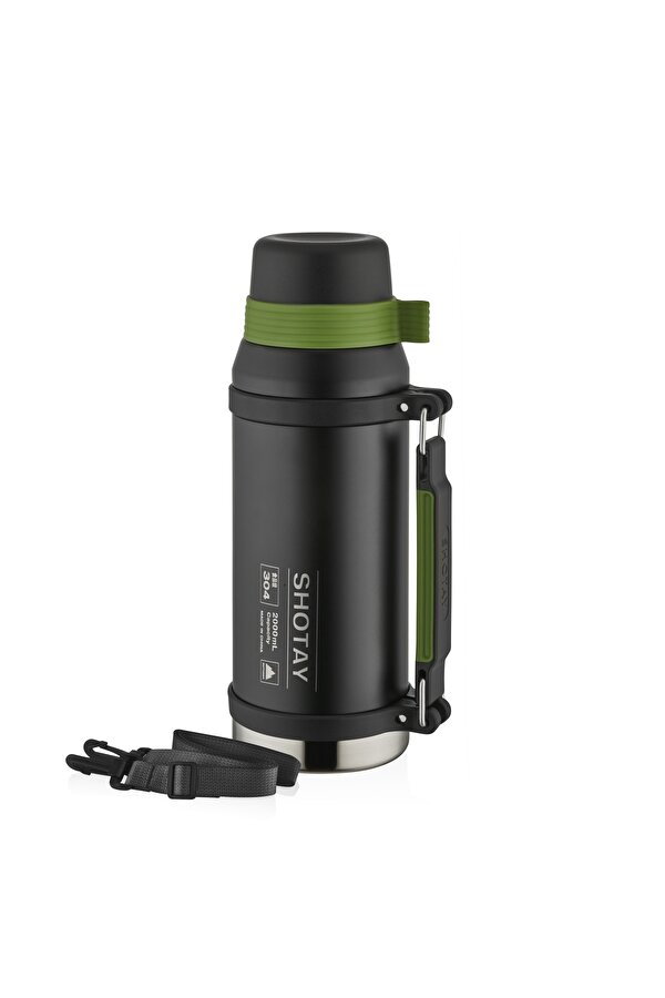 Camper Large Çelik Termos Unisex  Matara 2000 Ml. SHT-ST-8217-3